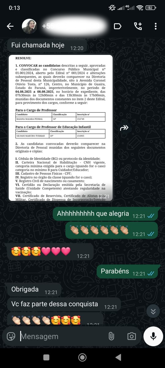 Aprovada